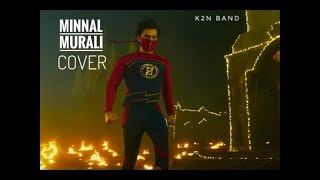 MINNAL MURALI BGM COVER K2N MUSIC BAND  TRAILER BGM [upl. by Ehrsam]