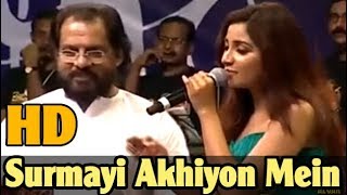 SHREYA GHOSHAL LIVE  Surmayi Akhiyon Mein Nanha Munha Ek Sapna  with Yesudas Live  HD [upl. by Clive240]