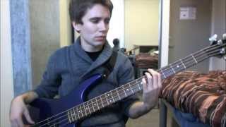 Kings Of Leon  Pyro Bass Cover [upl. by Kinna]