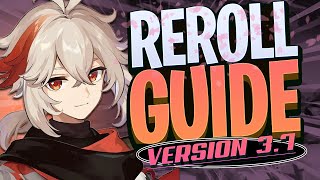 Reroll Guide  Genshin Impact 37 [upl. by Mickie106]