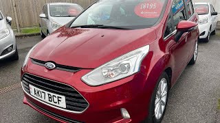 SOLD 2017 17 Ford Bmax MPV 10 Ecoboost Titanium Navigator [upl. by Enyar]