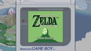 GameBoy Display Ultra Classic  Zelda Trailer amp Intro [upl. by Miru]