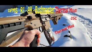 Crosman DPMS SBR R1 Bushmaster AK Magazine Mod  Thermal MAG [upl. by Larisa866]