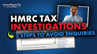 Self Assessment Tax Return UK  3 Steps to Avoid a HMRC Tax Investigation [upl. by Lleirbag861]