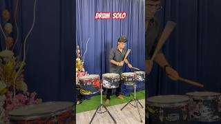 Drum Solo Roto Janny Dholi trending drums shorts [upl. by Lowenstern35]