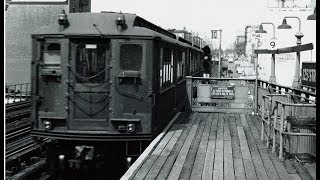 OLD IRT LINES MOVIE FOOTAGE 1940S70S NYC [upl. by Halian]