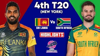 ICC T20 World Cup 2024  Sri Lanka vs South Africa  Full Highlights 2024  SL VS SA 2024 [upl. by Anoli]