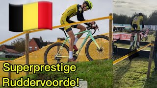 Superprestige Ruddervoorde U17  My first international cx race 🇧🇪 [upl. by Rusty840]