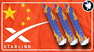 El plan Chino para destruir satélites Starlink [upl. by Annerol]