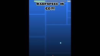 WARPSPEED In GD my 100th Video  Geometry Dash 2206 geometrydash funny shorts subscribe [upl. by Walston]