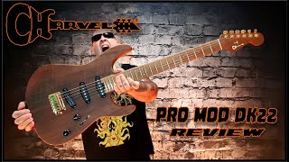 CHARVEL ProMod DK22 SSS 2PT CM  Demo and Review [upl. by Ecyt632]