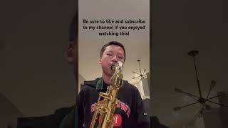 If Slim Shady had a trumpet solo but on sax Oil Parker cover saxophone [upl. by Debee]