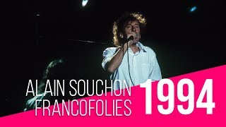 Alain Souchon  quotFoule Sentimentalequot  Live  Francofolies de La Rochelle 1994 [upl. by Airekahs]