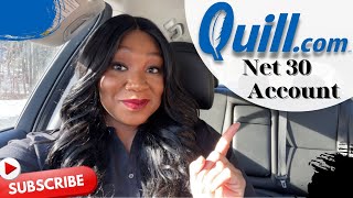 Quill Net 30 Account How to get a Quill Business Account [upl. by Notnerb]