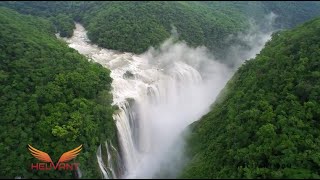 Cascada de Tamul y Puente de Dios desde el aire  Huasteca Potosina [upl. by Faden959]