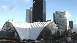 Paris La Défense janvier 2012 [upl. by Ynohtnael]