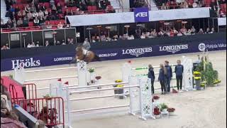 Andreas Schou og Billy Matador  omspringning til Helsinki Horseshow 2024 [upl. by Ailugram]