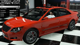 GTA 5  OG Vehicle Customization  Karin Asterope Toyota Aurion  Camry [upl. by Noj364]