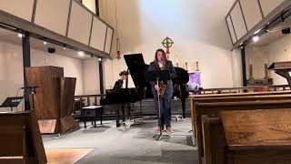 Matt DeLong Tenor Sax Senior Recital [upl. by Milano]