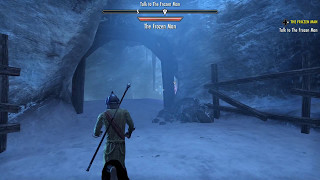 Elder Scrolls Online the Frozen Man Quest Final [upl. by Ellehcram]