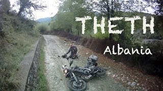 MotorradAbenteuer in Theth Albanien [upl. by Nnairak]