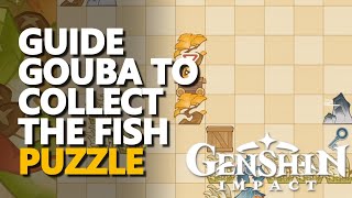 Guide Gouba to collect the Fish Genshin Impact [upl. by Eisor707]