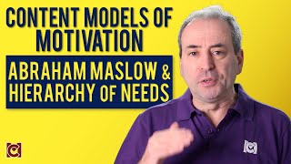 Abraham Maslow and the Hierarchy of Needs  Content Model of Motivation [upl. by Juan806]