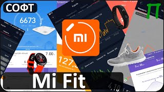 Обзор программы Mi Fit  Установка настройка анализ всех функций [upl. by Jinny]