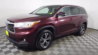 2016 Toyota Highlander XLE V6 Sport Utility Bozeman Belgrade Big Sky Livingston Butte [upl. by Inhoj752]