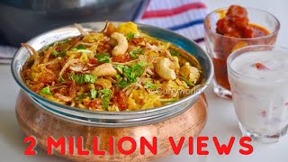 Quick amp Tasty Vegetable BiriyaniPressure Cooker Vegetable BiryaniEasy Veg BiryaniRecipe no 146 [upl. by Cowey]