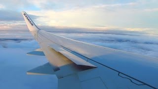 STUNNING Ryanair Landing at London Stansted Airport  Onboard Boeing 737800 EIFRR Full HD [upl. by Harat74]