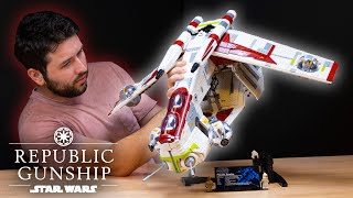 LEGO Star Wars UCS Republic Gunship REVIEW  Set 75309 [upl. by Lahtnero266]