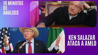 KEN SALAZAR SE LANZA CONTRA LOPEZ OBRADOR ¨LOS ABRAZOS NO FUNCIONARON¨ [upl. by Dmitri733]