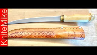 Knife Sharpening Marttiini Classic Tormek T4 [upl. by Octavla381]