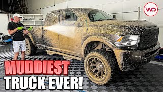 Deep Cleaning The Muddiest CUMMINS EVER  Insane Satisfying DISASTER Detail Transformation [upl. by Joelie]