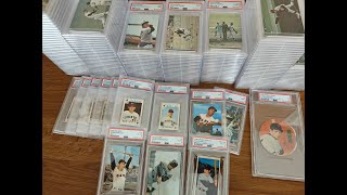 Incredible PSA Return  1973 Calbee Japanese Baseball Cards カルビー野球カード [upl. by Aerdnaz]