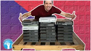 I Bought a PALLET of BROKEN PS4s  How Many Can I Fix [upl. by Kyl]