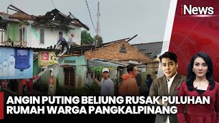 Angin Puting Beliung Rusak Puluhan Rumah Warga Pangkalpinang  iNews Today 0511 [upl. by Ferri]