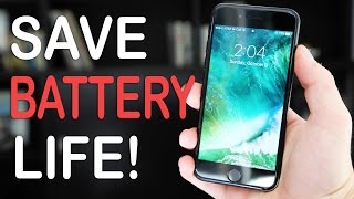 How to Increase iPhone 7 Battery Life HD [upl. by Onig895]