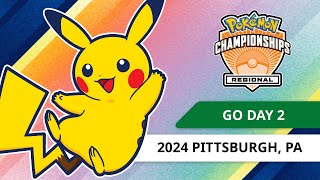 GO Day 2  2024 Pokémon Pittsburgh Regional Championships [upl. by Aibonez]