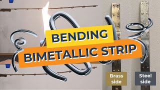 Which way does a bimetallic strip bend when heated [upl. by Rakia]