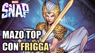 Mazo TOP con FRIGGA ¡Apoyando a Silver Surfer  MARVEL SNAP [upl. by Nnylhsa]