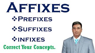 affixes prefixes and suffixes  affixes  affixes in english grammar  prefix and suffix in english [upl. by Nivk]