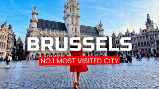 🇧🇪 Brussels Belgium The MOST VISITED CITY IN EUROPE 2024 [upl. by Madelina153]