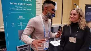 Anker Discusses New Anker SOLIX Portable Power Stations at CES 2024 [upl. by Ligriv420]