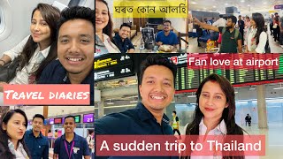 Our sudden trip to Thailand  Barsha Rani Bishaya  Bhaskar Boruah [upl. by Wiencke]