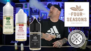 FOUR SEASONS SALT  Fine Tobacco eLiquid [upl. by Kilar]