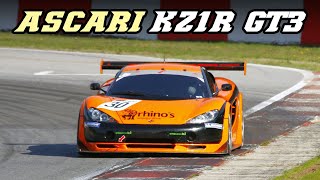 Ascari KZ1R GT3 at Circuit Zolder [upl. by Nawk]