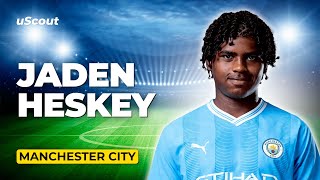 How Good Is Jaden Heskey at Manchester City [upl. by Eilsel]