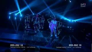 Danny Saucedo  Amazing  Melodifestivalen 2012 1080p HD [upl. by Arodaeht]